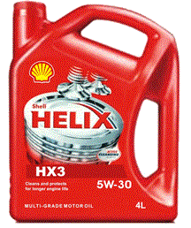 Масло моторное Shell Helix HX3 5W30, 4л