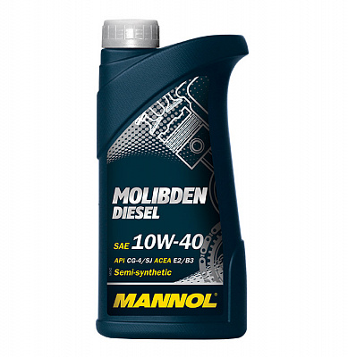 Моторное масло Mannol Molibden Diesel 10W40, 1л