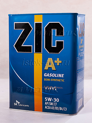 Масло моторное ZIC A Plus 5W30 (6л)