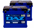 Аккумулятор DAZ Узбекистан 60Ач 600А 12V прямая полярность Евро(К) размер 242*175*190