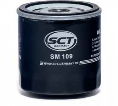 Фильтр масляный SCT-SM 109 OPEL-90