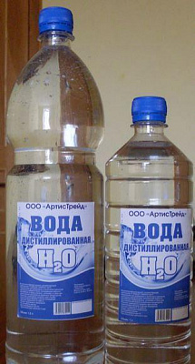 Дистиллированная вода АртисТрейд 1,5 л п э