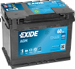Аккумулятор EXIDE Premium 60Ач 680А 12V оп Евро(К) 242*175*190